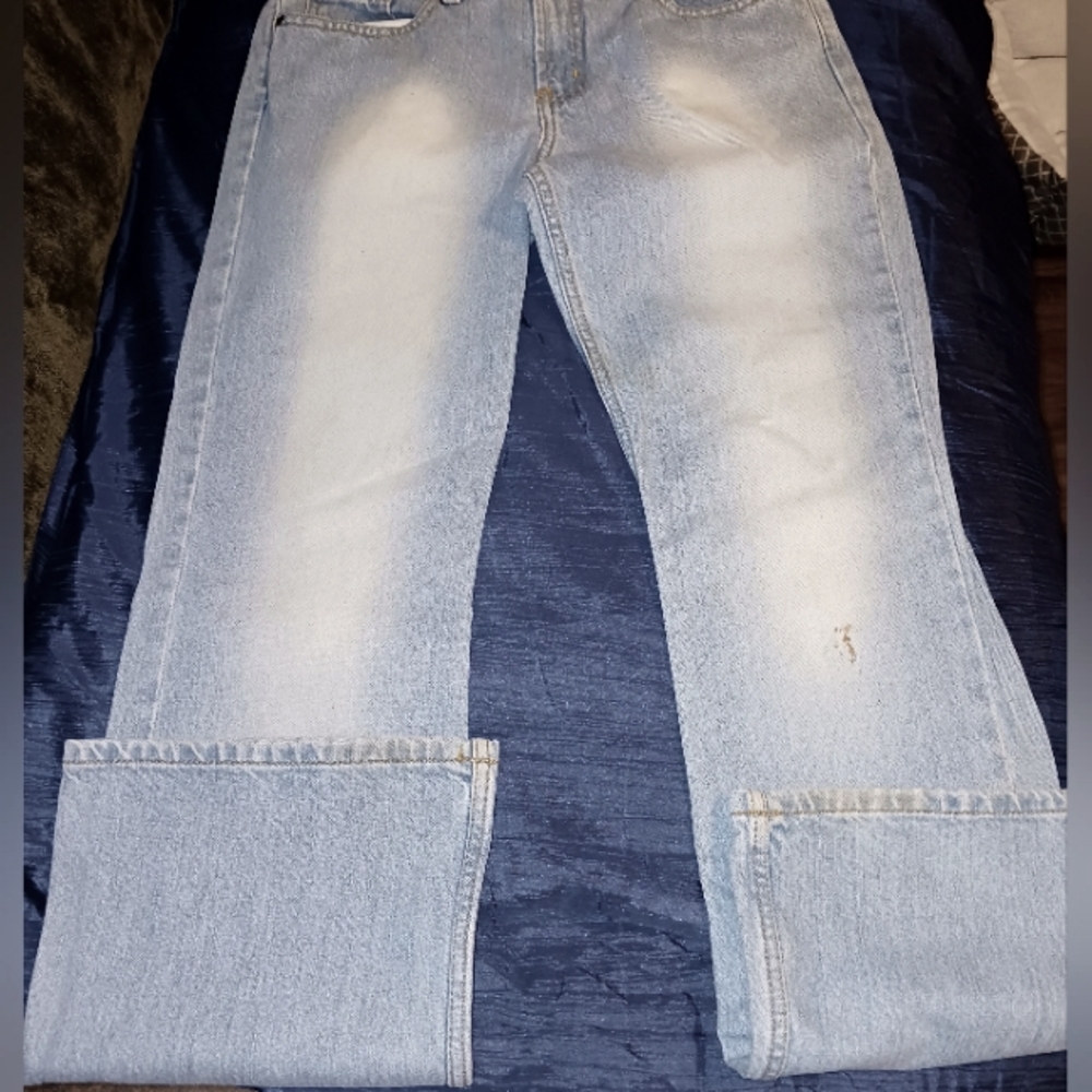 BCBG Maxazria Bootcut Blue Jeans